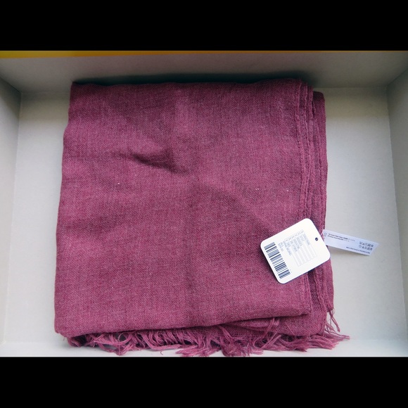 Sheer Gauze Fringe Cotton oversized Blanket Scarf - Picture 6 of 7